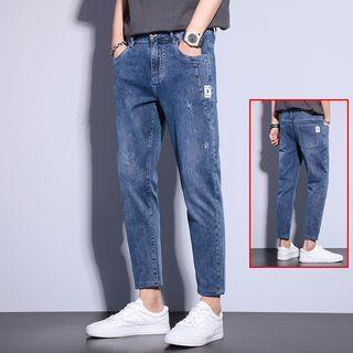 Elastic Tapered Jeans / Set