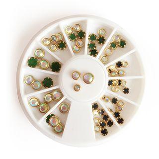 Rhinestone Nail Art Decoration 12g-51 - One Size