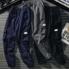 Elasticized Waist Cargo Pants