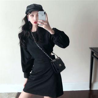 Cutout Back Pullover Dress