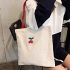 Cherry Canvas Tote Bag