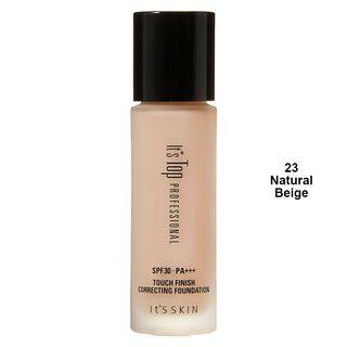 Its Skin - Its Top Professional Touch Finish Correcting Foundation Spf30 Pa+++ #23 Natural Beige