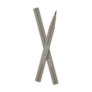 Nature Republic - Botanical Smudge Proof Eyeliner - 2 Colors #02 Deep Brown