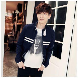 Strapped Collar Jacket
