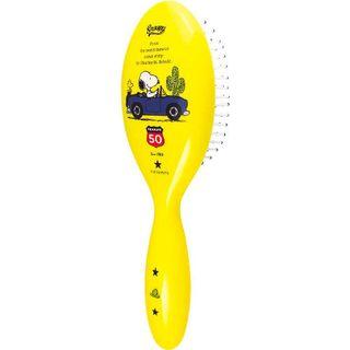 Snoopy Hair Brush (yellow) One Size