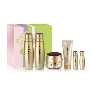 Sooryehan - Sooryehan Yunha Extra Moisturizing Special Set: Toner 150ml + 25ml + Emulsion 130ml + 25ml + Cream 25ml + Cleansing Foam 100ml 6pcs