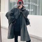 Corduroy Loose-fit Jacket As Figure - One Size