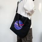 Lettering Print Crossbody Tote Bag