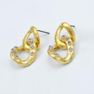 Swarovski Bold-chain Drop Earrings One Size