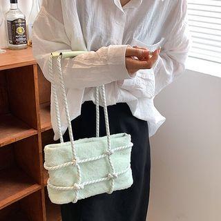 Mesh Drawstring Shoulder Bag