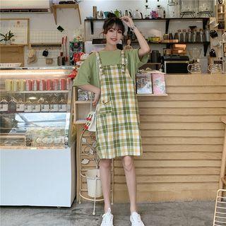 Jumper Dress / Jumper Shorts / Short-sleeve T-shirt / Set
