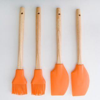 Silicone Cooking Oil Brush / Spatula / Set