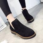 Fleece Ankle Boots