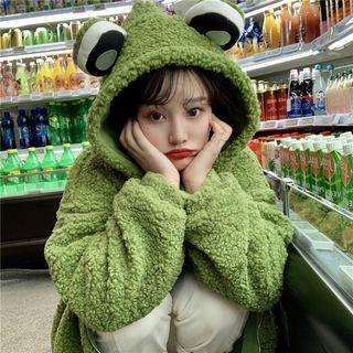 Animal Fleece Hoodie