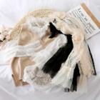 Bell-sleeved Lace Top