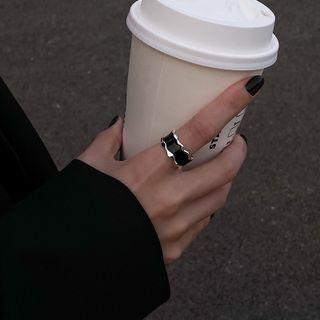 Irregular Glaze Alloy Ring