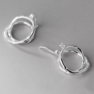 Wirework Sterling Silver Earring S925 Sterling Silver - 1 Pr - Silver - One Size