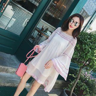 Set: Chiffon Dress + Slipdress