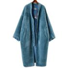 Faux Fur Zip Coat
