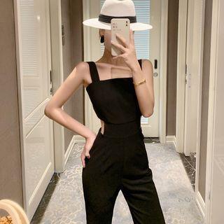Sleeveless Bootcut Jumpsuit