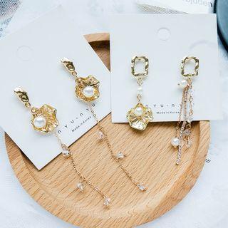Rhinestone & Bead Earrings (various Designs)