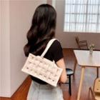 Set: Woven Handbag + Zip Pouch