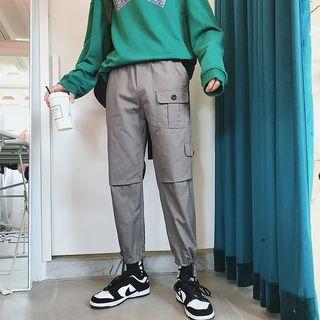 Couple Matching Straight-fit Cargo Pants