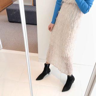 Spaghetti-strap Fringed Long Dress