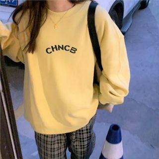 Long-sleeve Letter Sweatshirt