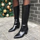 Pointy-toe Tall Boots