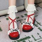 Ruffle Mary Jane Shoes