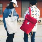 Couple Matching Canvas Flap Backpack