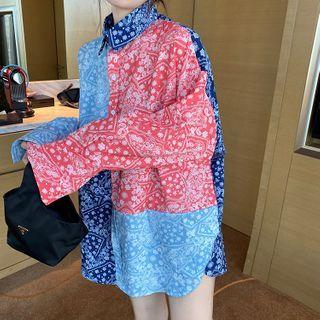 Print Long-sleeve Shirt - 2 Colors