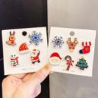 Christmas Alloy Earring (various Designs) / Set