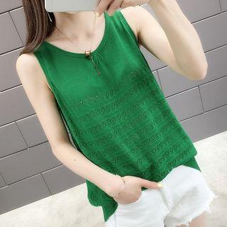 Pointelle Tank Top