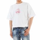 Plus Size Apple Printed T-shirt