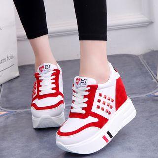 Studded Color Block Sneaker