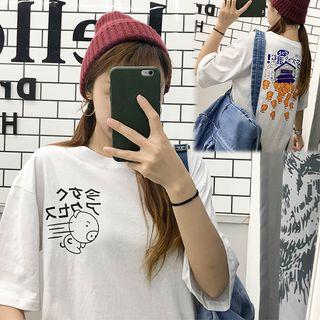 Piggy Print Short-sleeve T-shirt