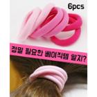 Elastic Hair Tie Set (6 Pcs)