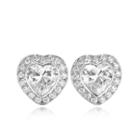 Superheart Megastone Earrings 1 Pair