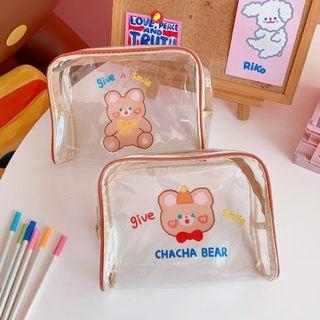 Cartoon Clear Storage Handbag Bag