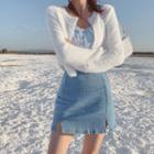 Cropped Flurry Cardigan