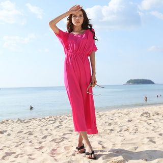 Shoulder Cut Out Maxi Dress