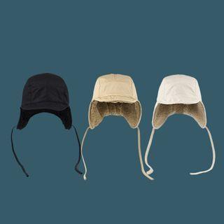 Double-face Fleece Trapper Hat