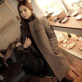 Double Sided Lapel Coat