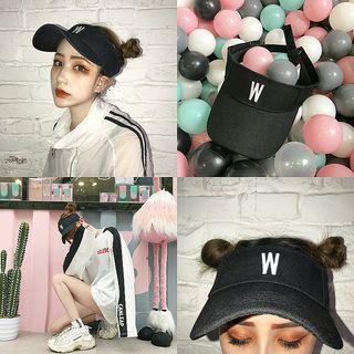 Lettering Visor Hat