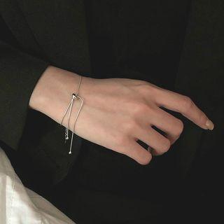925 Sterling Silver Bracelet Bracelet - Beaded - One Size