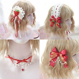 Bow Hair Clip / Headband / Choker / Earring / Bracelet