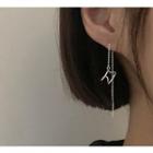 Threader Earring As Shown In Figure - One Size