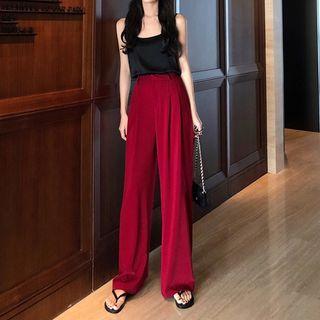 Plain Camisole / Wide Leg Pants